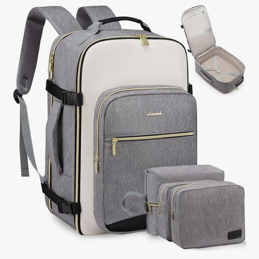 Lovevook 17.3" 40L 4pcs Travel Backpack